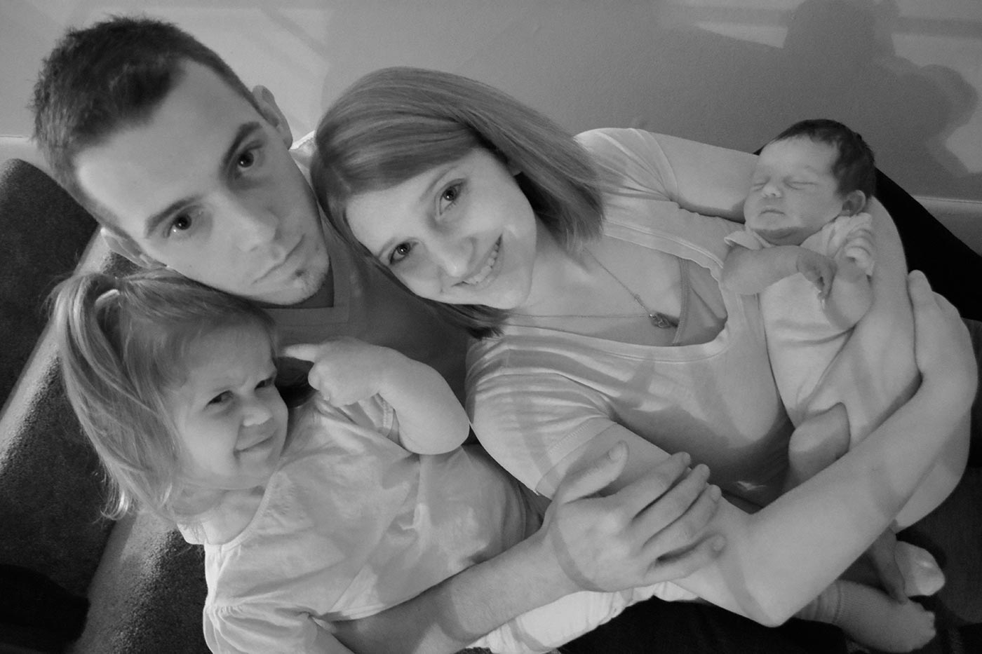 family_posing_on_stairs